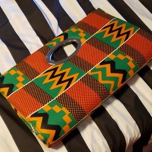 Handmade from Ghana West Africa large Clutch